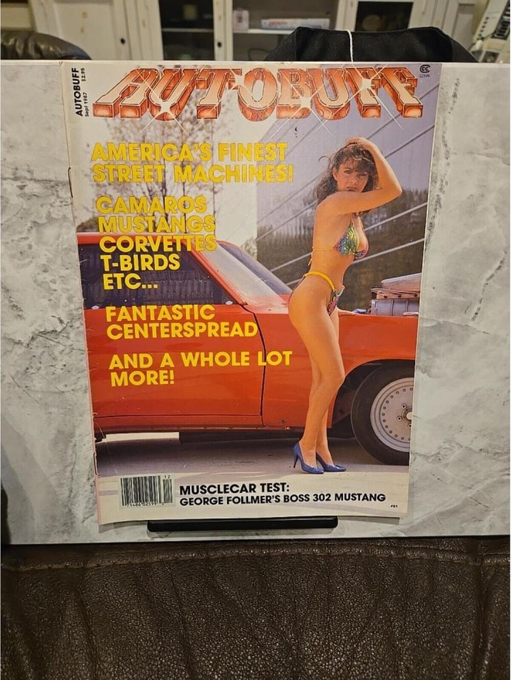 Autobuff Magazine September 1987 George Follmers Boss 302 Musclecar Test #51